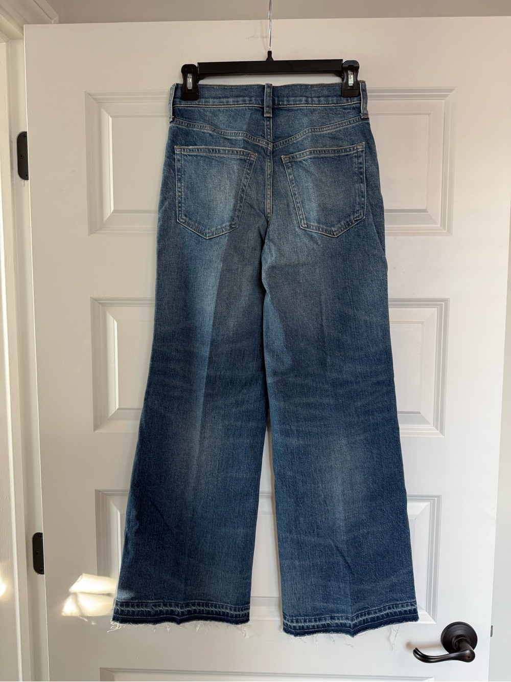NWT J.Crew Semi-Stretch High Rise Denim Trouser - Picture 2 of 4